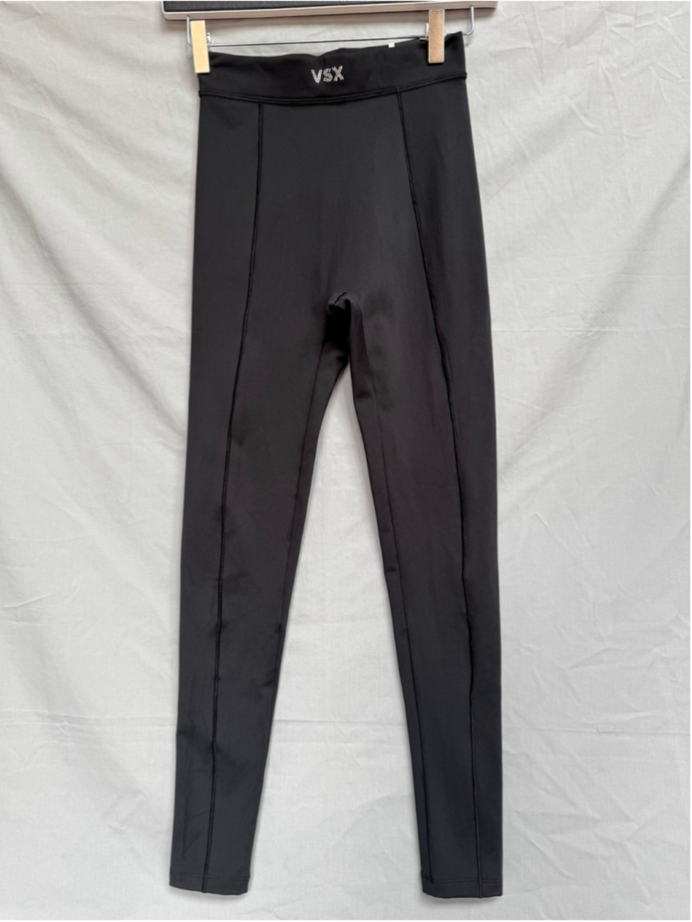 NWT Victoria’s Secret VSX WinterTech Black Leggings XS 27” Yoga Workout
